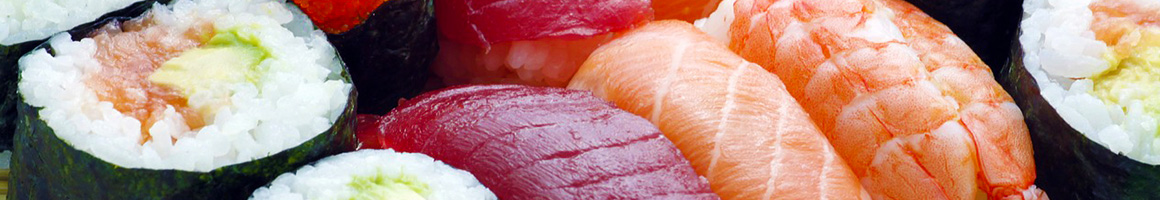 Eating Japanese Steakhouses Sushi at Ichiban Japanese Steak & Seafood House restaurant in Winchester, VA.